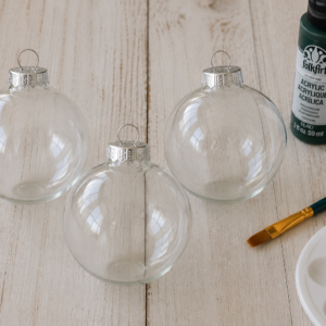 Paint a Winter Ornament